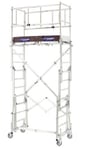 Échafaudage télescopique TUBESCA X'Tower - Hauteur 4m, avec plancher - 22405520