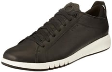 Geox Homme U Aerantis A Basket, Noir, 46 EU