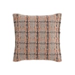 GAN - Garden Layers Small Cushion - Checks Terracotta - Dynor & kuddar - Patricia Urquiola - Orange