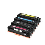 COMETE - 415X - 4 Toners Compatibles HP 415X pour Imprimante HP - Marque française