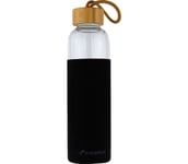 Glass Bottle Bamboo II 500 ml vattenflaska  Dam BLACK/ANTHRACITE 0.55