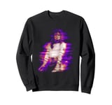 Michael Jackson Bad World Tour 1988 Purple Flare Sweatshirt