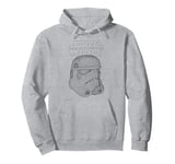 Star Wars Stormtrooper Mask Light Pullover Hoodie