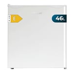 Cecotec Mini Réfrigérateur GrandCooler 20000 L SilentCompress White E. Capacité 46L, porte personnalisable, classe énergétique E, compact 48x45x48,7 cm. Idéal pour petits espaces!