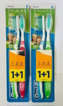 4 x Oral-B Manual Toothbrush 123, 3 Effect Oral Dental Care Medium 40 (2x Twin)