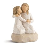 Willow Tree Ma Soeur Figurine, Plastique, Beige, 11.5 x 10 x 11 cm