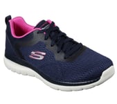 Skechers Bountiful Quick Path Womens Navy Casual Sports Walking Trainers