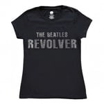 The Beatles Womens/Ladies Revolver Embellished T-Shirt - XL