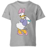 T-Shirt Enfant Daisy Duck (Disney) - Gris - 7-8 ans