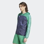 adidas Windbreaker Tiro - Blå/Grønn, størrelse Medium