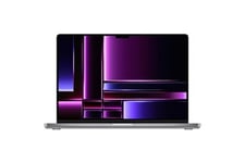 Pro 16" 512 Go SSD 16 Go RAM Puce Apple M2 Pro CPU 12 coeurs GPU 19 coeurs Gris sidéral 2023 Reconditionné