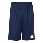 Kappa CALUSO Short de Basket-Ball Homme, Navy Blue, FR : S (Taille Fabricant : S)