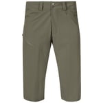 Bergans Men's Vandre Light Softshell Long Shorts Green mud, 48