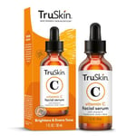 TruSkin Vitamin C Serum for Face – Anti Aging Face Serum with Vitamin C, Hyaluronic Acid, Vitamin E – Brightening Serum for Dark Spots, Even Skin Tone, Eye Area, Fine Lines & Wrinkles, 1 Fl Oz 30ml