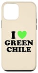 Coque pour iPhone 12 mini I Love Green Chili Nourriture épicée au piment chaud rôti au Nouveau-Mexique