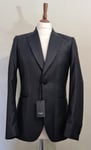 Paul Smith Soho Tailored Slim Fit Evening Suit Black uk 38 eu 48 Waist 32"