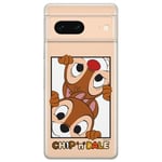 ERT GROUP Coque de téléphone Portable pour Google Pixel 7 Original et sous Licence Officielle Disney Motif Chip & Dale 005 Parfaitement adapté à la Forme du téléphone Portable, Coque en TPU