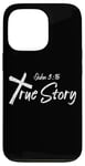 iPhone 13 Pro Inspiring Saying John 3:16 True Story Christian Verse Bible Case