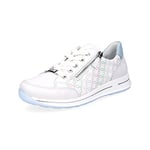 ara Femme Osaka Basket, Cream Pastel Multi Aqua, 42.5 EU Large