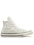 Converse Womens Metallic Ballet Leather Ox Trainers - Metallic, Multi, Size 6, Women