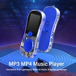 New MP3 MP4 Player 1.77in LCD Screen Portable Music Player With Speaker FM Radio