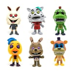 6Pcs FNAF Five Nights At Freddy's 4.72in Figure Model Set Toys Game Doll Xmas