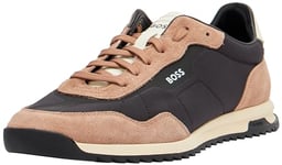 BOSS Men's Zayn_Lowp_nysd Low Profile, Open Beige, 6 UK