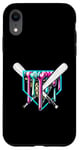 iPhone XR Baseball Home Plate Drip 2 Ice-Cream for Softball Case