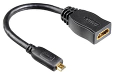 Hama HDMI-adapter HDMI D (micro) - HDMI A