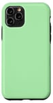 Coque pour iPhone 11 Pro Vert pastel rétro