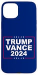 Coque pour iPhone 15 Plus T-SHIRT TRUMP VANCE 2024 REPUBLICAIN TICKET PRÉSIDENTIEL