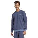 adidas Men's Seasonal Essentials Mélange Sweater, legend ink mel., XL