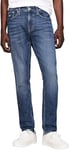 Tommy Jeans Jean Homme Austin Slim Fit, Bleu (Denim Dark), 33W/36L