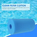 Bleu - Filtre de piscine en Intex Type B, 1 pièce, éponge filtrante réutilisable, lavable, accessoires