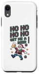 iPhone XR Ho Ho Ho! Get Me A Beer! 8-bit Santa Christmas Festive Beer Case