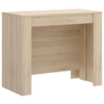 Pegane - Table console extensible en chêne naturel - Longueur 54-239 x Hauteur 77 x Profondeur 90 cm