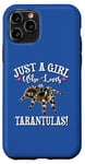 Coque pour iPhone 11 Pro Girl Who Loves Tarantula Lover