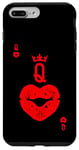 iPhone 7 Plus/8 Plus Queen Of Hearts Card Valentine Lips. Valentine Kisses Case