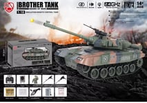 Russian T90 RC 2.4G Tank Battle RC Radio Control BB Tank + Water 1/18 Scale