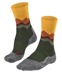 FALKE Men's TK2 Explore M SO Wool Thick Anti-Blister 1 Pair Hiking Socks, Green (Vertigo 7962), 8-9