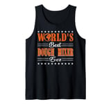 Retro Motif Worlds Best Dough Mixer Tank Top