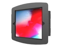 Compulocks Ipad 10.2" Space Enclosure Wall Mount - Innhegning - For Nettbrett - Låsbar - Høyverdig Aluminium - Svart - Skjermstørrelse: 10.2" - Monteringsgrensesnitt: 100 X 100 Mm - Veggmonterbar - For Apple 10.2-Inch Ipad (7. Generasjon, 8. Generas