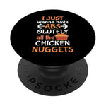 absolutely all the chicken nuggets Design PopSockets Adhesive PopGrip