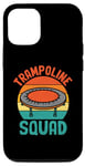 Coque pour iPhone 14 Pro Trampoline Squad Bounce Trampolinist Jump