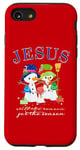 iPhone SE (2020) / 7 / 8 Jesus The Reason For The Season Cute Christmas Holiday 2024 Case