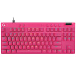 Logitech G Pro X TKL Rapid Analog Gaming Keyboard - Magenta