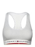 Tommy Hilfiger Unlined Bralette Print Vit