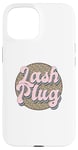 iPhone 15 Lash Plug Lash Tech Lash Artist Eyelash Leopard Lash Case