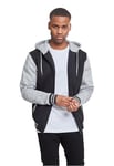 Urban Classics Homme 2-tone Zip Hoody Sweatshirt capuche, ?, 3XL EU