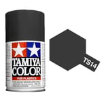 TAMIYA TS-14 Black 100ml Plastic Model Kit Spray Paint 85014